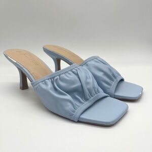 Jessica Carlye Blue Slide Sandals Women’s Size 10 | New